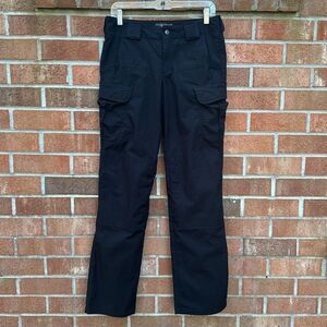 5.11 Tactical Pants Black Sz 6 Long Utility Cargo